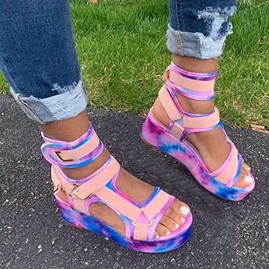 Ortho Welt Catalina Plateau Sandals - Orthopedic Batik Style