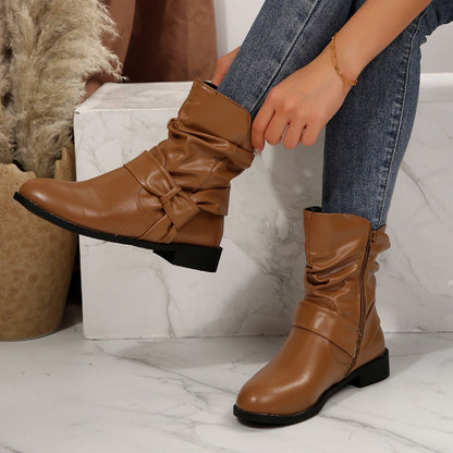 Ortho Welt Fleece Stiefel Plus Size - Orthopedic Komfort