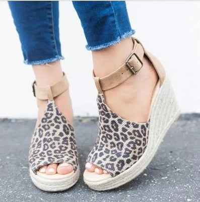 Ortho Welt Straw Wedge Sandals - Unique Elegance And Comfort