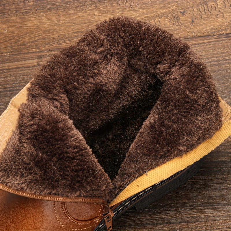 Ortho Welt Daphne Boots - Leather, Orthopedic, Fur Lined