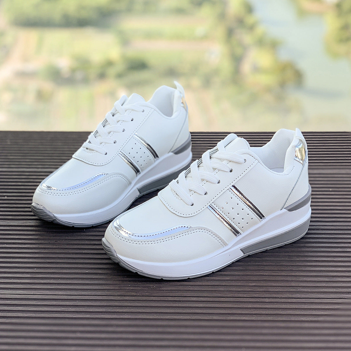 Ortho Welt Thick-Sole Sneakers - Unique And Comfortable Style