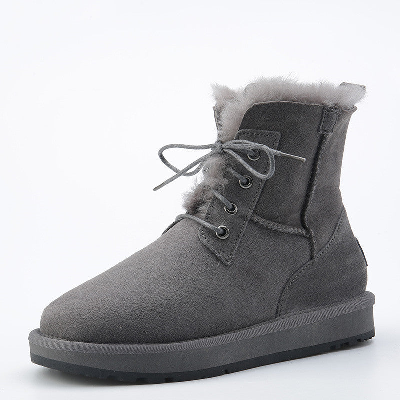 Ortho Welt Alina Boots - Orthopedic Suede Fur Lined
