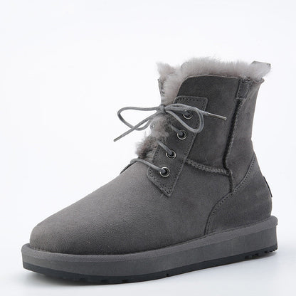Ortho Welt Alina Boots - Orthopedic Suede Fur Lined