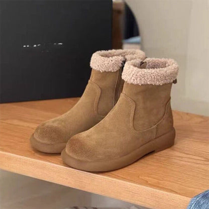 Ortho Welt Lena Boots - Orthopedic Suede Fur Lined