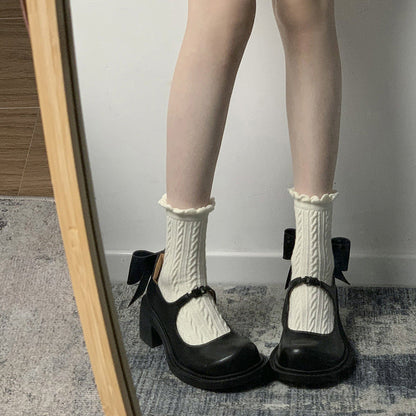 Ortho Welt Height Boost Chunky Heel Orthopedic Schuhe