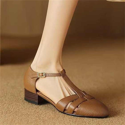 Ortho Welt Retro Ledersandalen - Orthopädischer Komfort