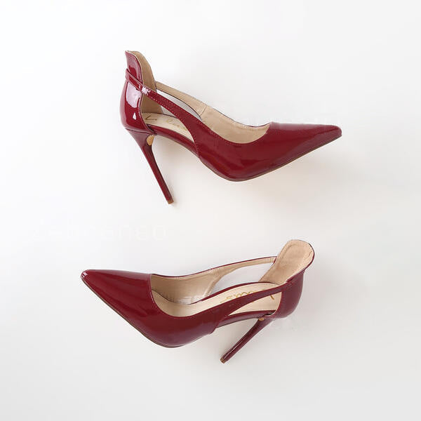 Ortho Welt Hollow Stiletto Heels - French Elegance