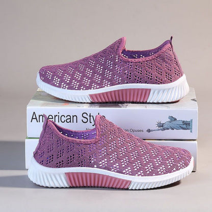 Ortho Welt Mesh Flats - Orthopedic Breathable Comfort