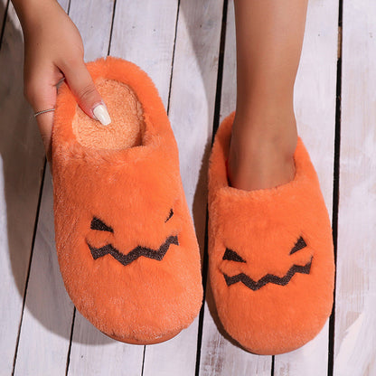 Ortho Welt Halloween Kürbis Hausschuhe - Orthopedic Komfort
