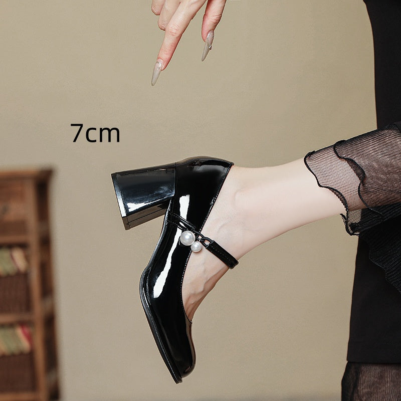 Ortho Welt Mary Jane Heels – Orthopedic Support Block Heel