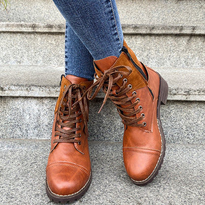Ortho Welt Martin Boots – Orthopedic Block Heel Comfort