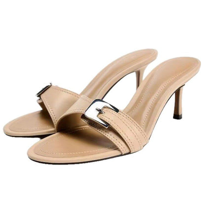 Ortho Welt Elegant Mid-Heel Sandals  -