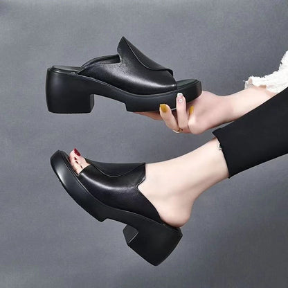 Ortho Welt Unique Wedge Heel Sandals  -