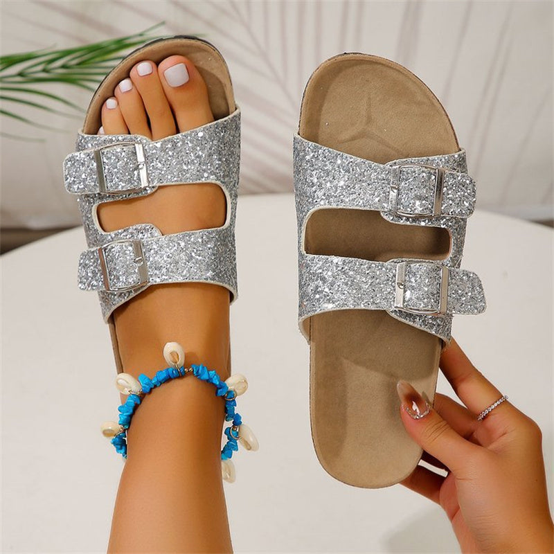 Ortho Welt Double Buckle Sandals - Summer Shine And Comfort