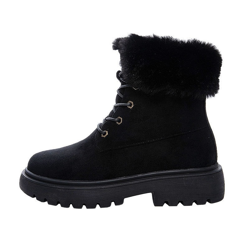 Ortho Welt Karina Boots - Orthopedic Fur Lined Suede