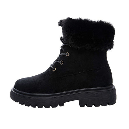 Ortho Welt Karina Boots - Orthopedic Fur Lined Suede