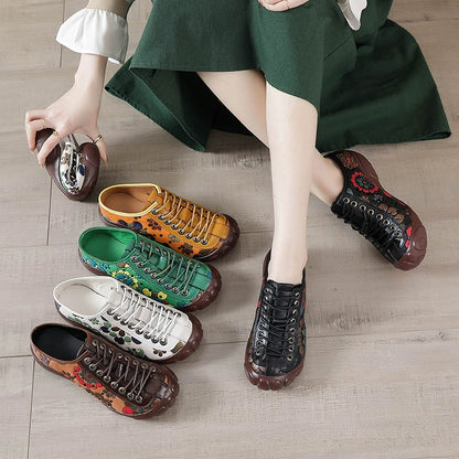 Ortho Welt Printed Sneakers: Unique Elegance And Durability