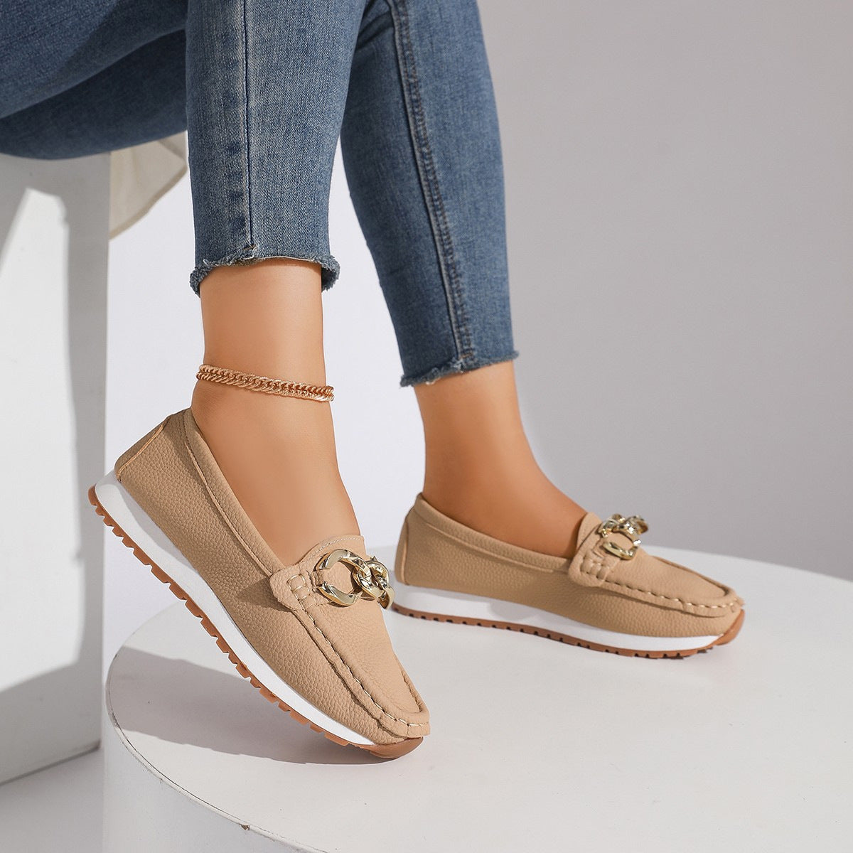 Ortho Welt Slip-On Shoes, Minimalist And Unique Style