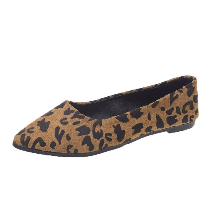Ortho Welt Leopard Ballerinas - Orthopedic Comfort Flats