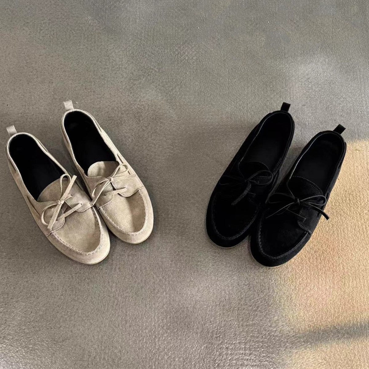 Ortho Welt Retro Sheepskin Leather Pumps - Unique British Style