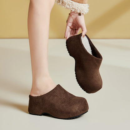 Ortho Welt Retro Chunky-Soled Mules - Unique And Comfortable