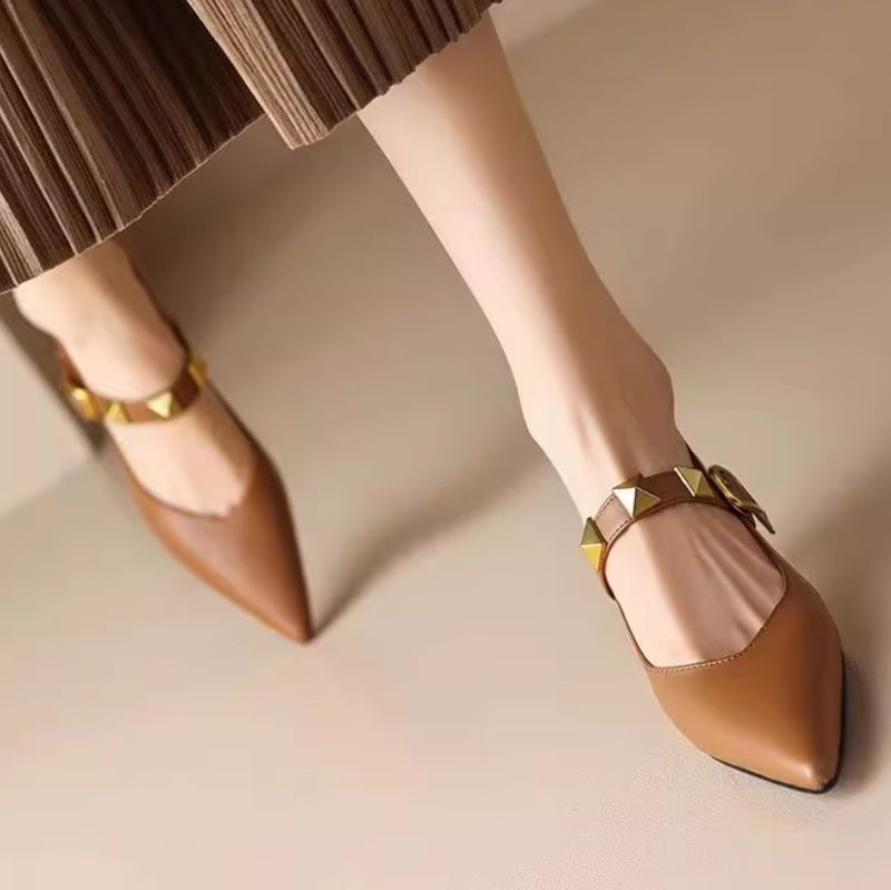Ortho Welt Pumps – Orthopedic Spitzer Riemen Komfort