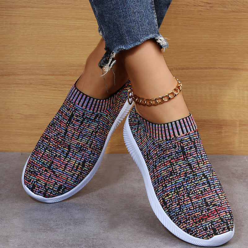 Ortho Welt Stripe Knit Shoes: Unique And Comfortable For Everyone