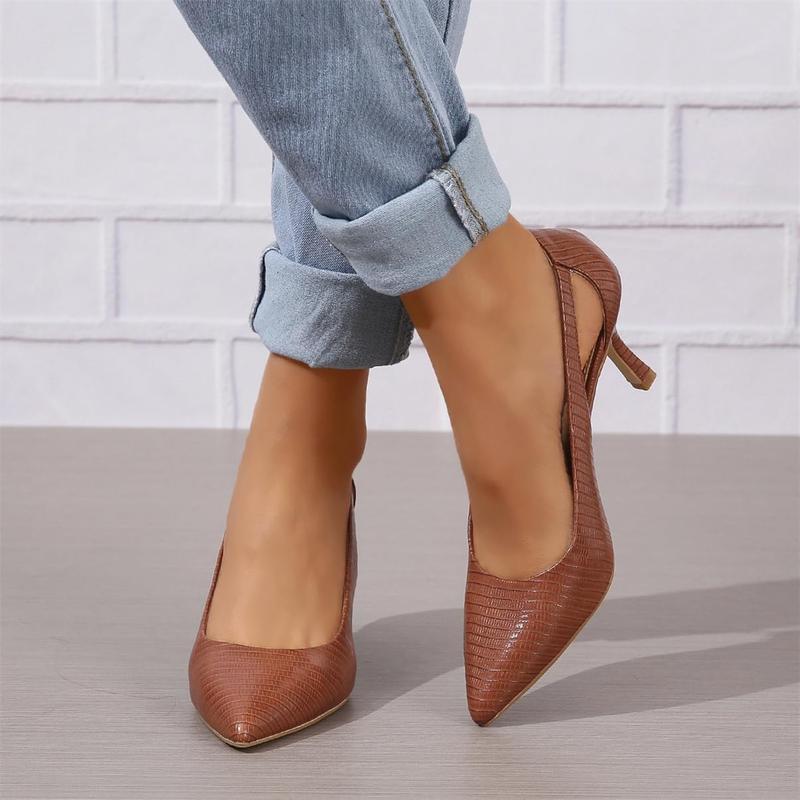 Ortho Welt Slingback Pumps - Pointed Orthopedic Heels