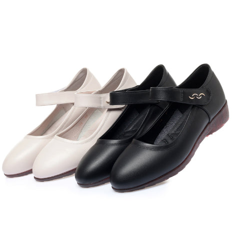 Ortho Welt Lederschuhe - Orthopedic Weiche Sohle & Riemen