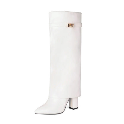 Ortho Welt Mid-Calf Boots - Orthopedic Pointed Toe