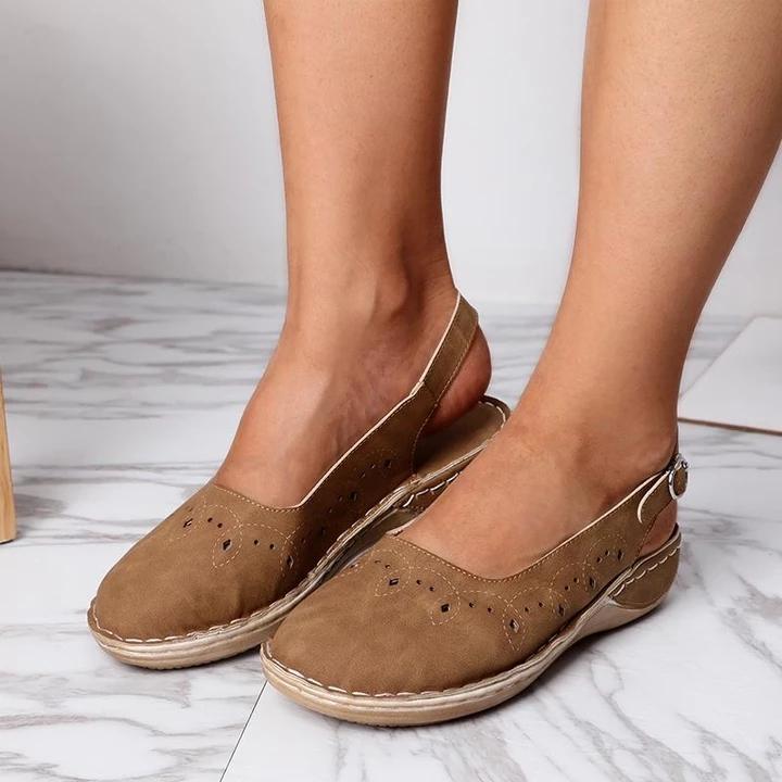 Arya | Orthopädische Slingback-Loafer mit atmungsaktivem Cutout-Design