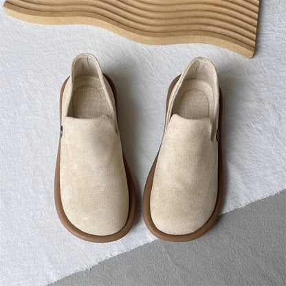 Ortho Welt British And Vintage Style Suede Pumps
