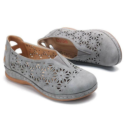 Ortho Welt Damen-Slipper - Orthopedic, Lasercut Design