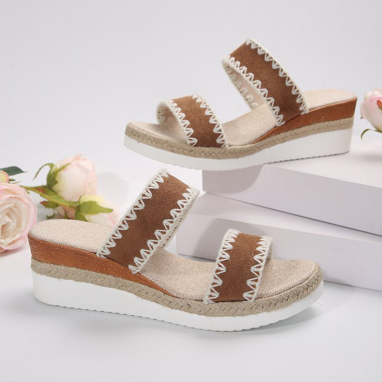 Ortho Welt Ethnic Hemp Sandals - Unique And Comfortable