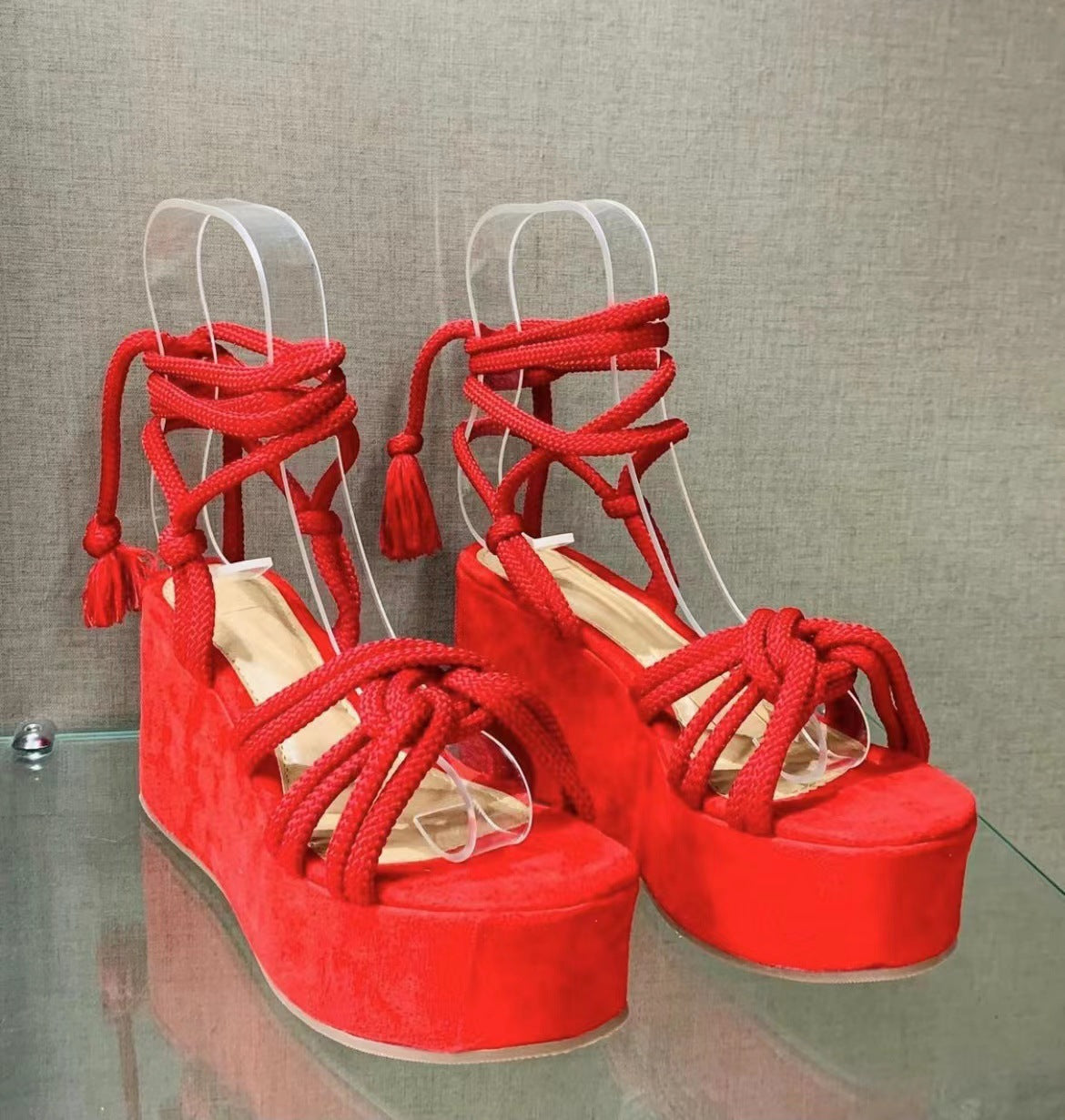 Ortho Welt High Heel Sandals - Unique And Elegant