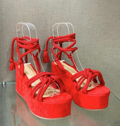 Ortho Welt High Heel Sandals - Unique And Elegant