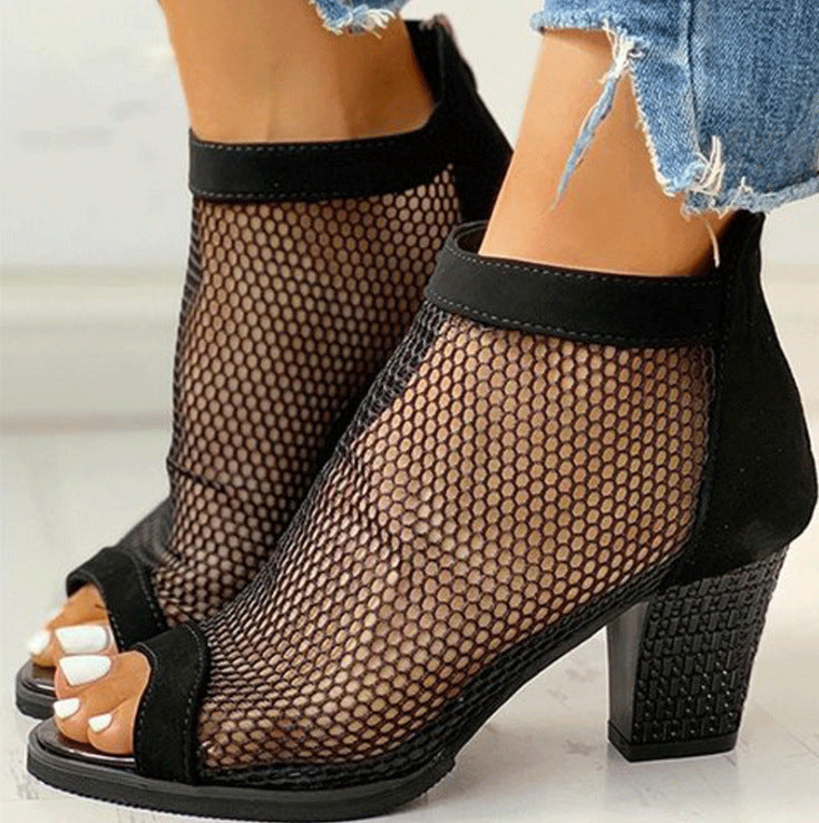 Ortho Welt Cool Mesh Boots With Zipper