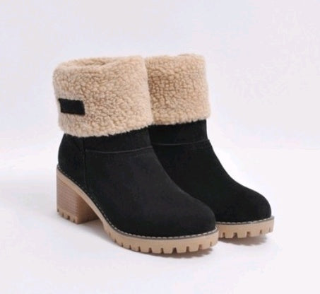 Ortho Welt Suede Boots - Orthopedic Warm Comfort Heel