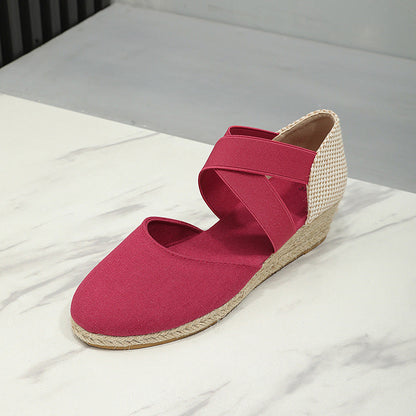 Ortho Welt Comfortable And Breathable Wedge Shoes