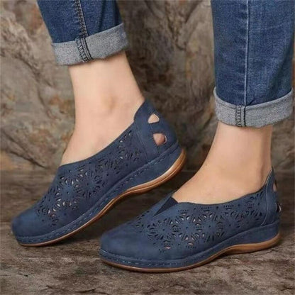Ortho Welt Damen-Slipper - Orthopedic, Lasercut Design