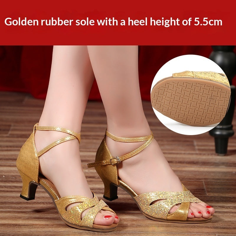 Ortho Welt Synthetic Suede Latin Dance Shoes