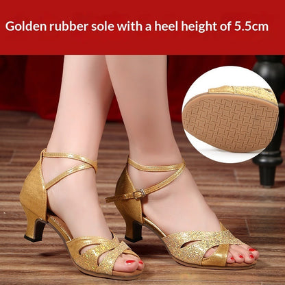 Ortho Welt Synthetic Suede Latin Dance Shoes