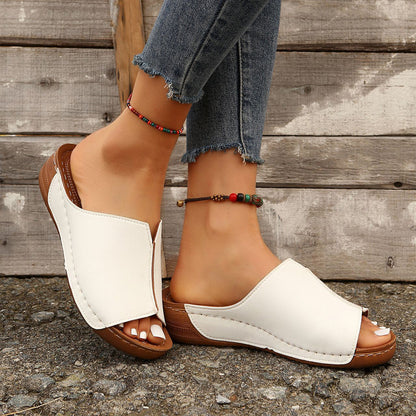 Ortho Welt Unique Wedge Sandals For Summer -