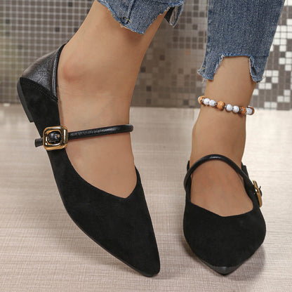 Ortho Welt Wildleder-Ballerinas - Orthopedic, Breite Passform