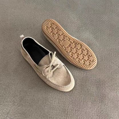 Ortho Welt Retro Sheepskin Leather Pumps - Unique British Style