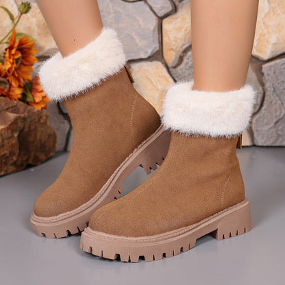Ortho Welt Orthopedic Winter Boots - Faux Fur Lining