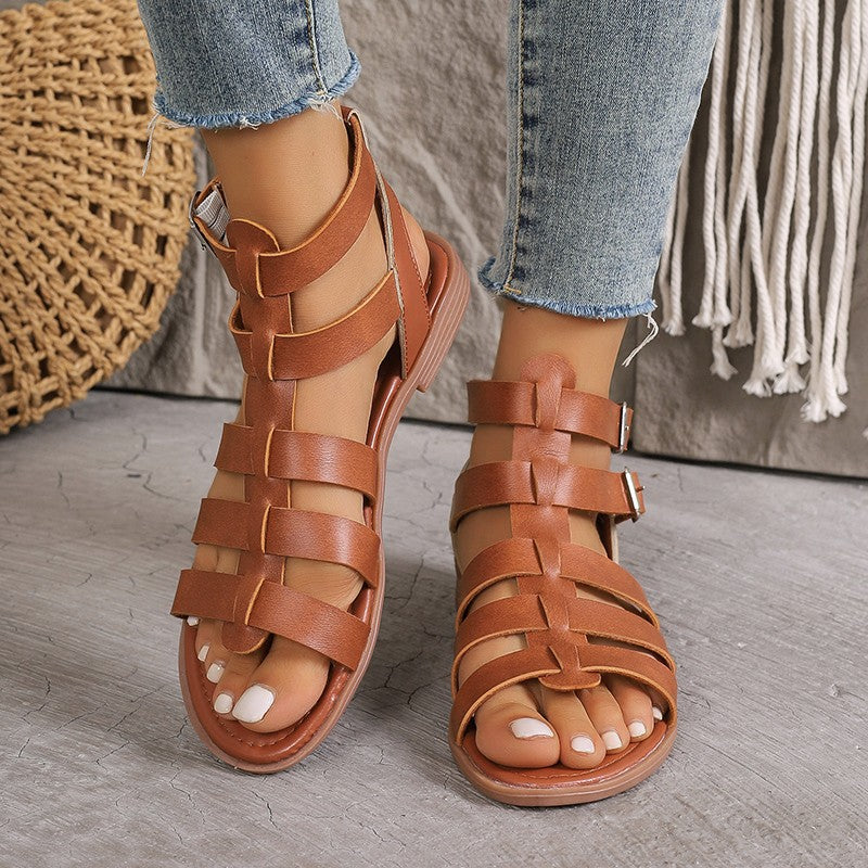Ortho Welt Orthopedic Sandals - Non-Slip Thick Heel