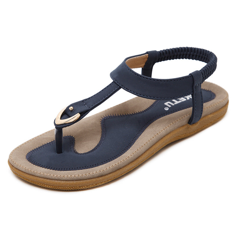Ortho Welt Flat Heel Sandals - Summer Elegance And Comfort