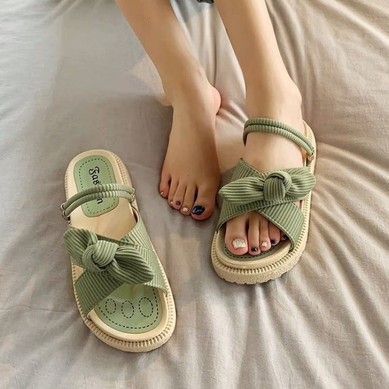 Ortho Welt Two-In-One Flat Sandals - Comfort And Style