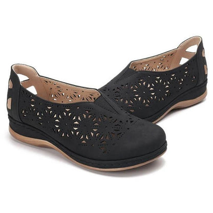 Ortho Welt Damen-Slipper - Orthopedic, Lasercut Design